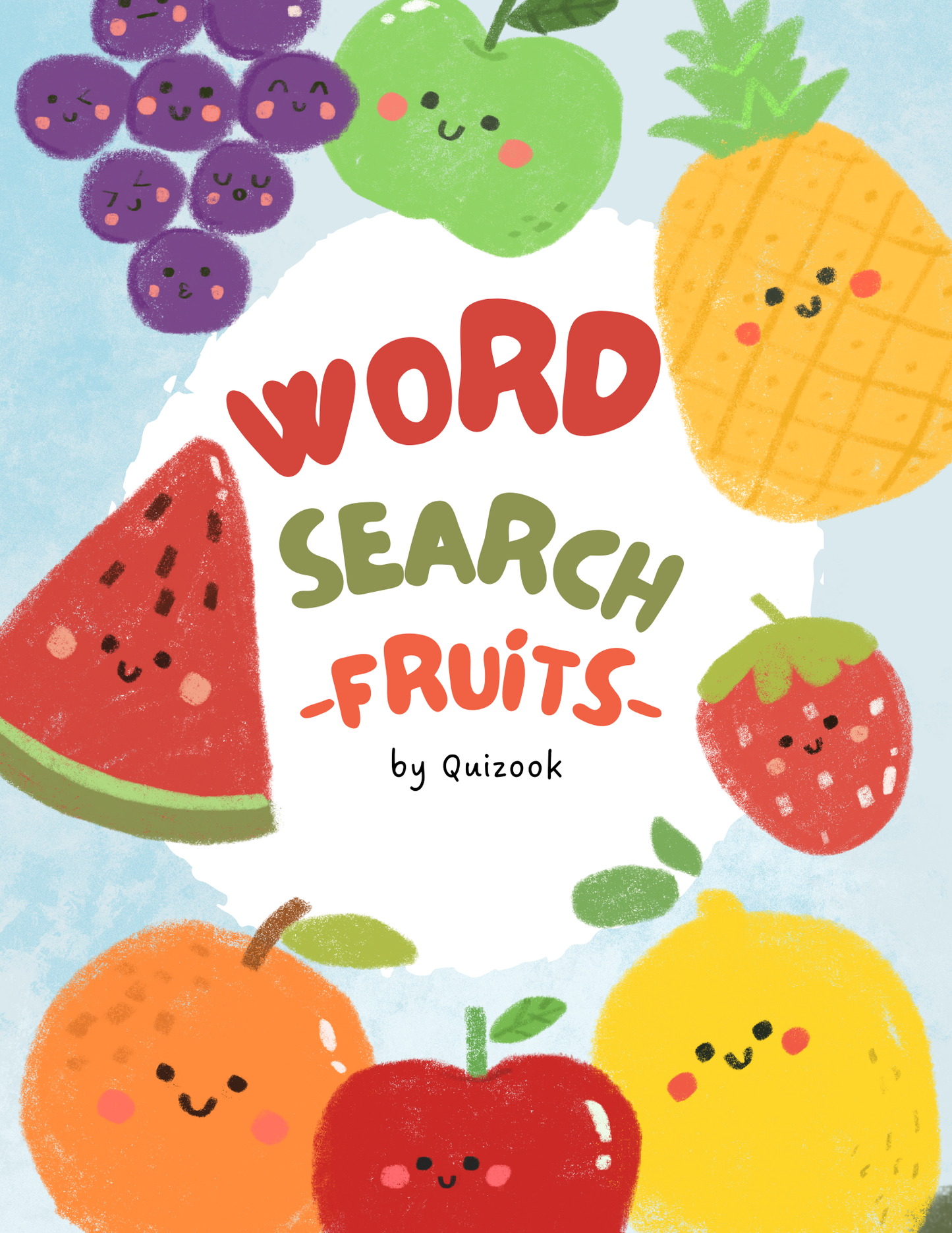 Free Printable Fruit Word Search Puzzle