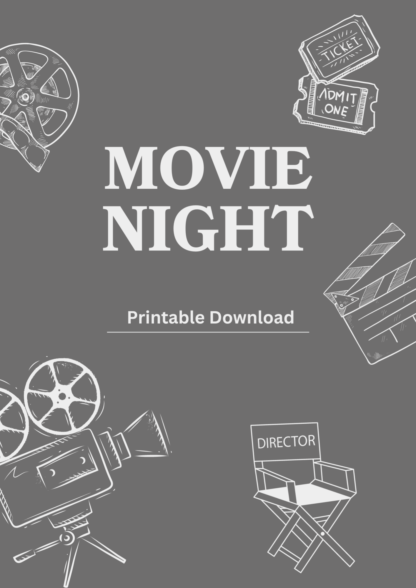 Film Fanatic's Checklist & Rating Guide: Your Ultimate Movie Night Companion
