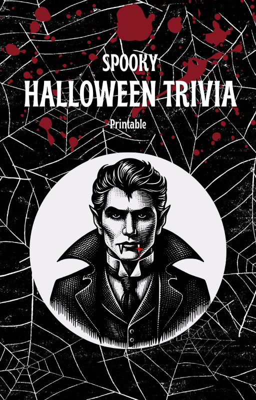 Spooky Halloween Trivia for Kids & Adults | Printable Game