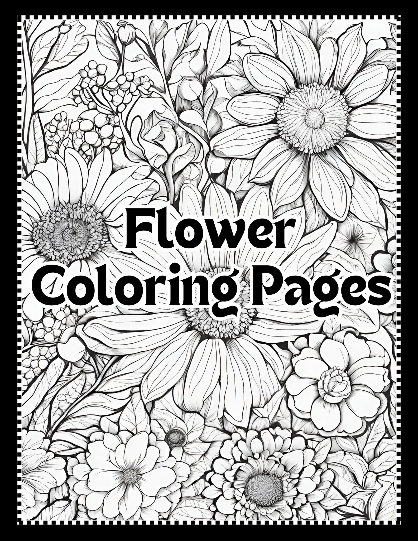 Free Printable Flower Coloring Pages