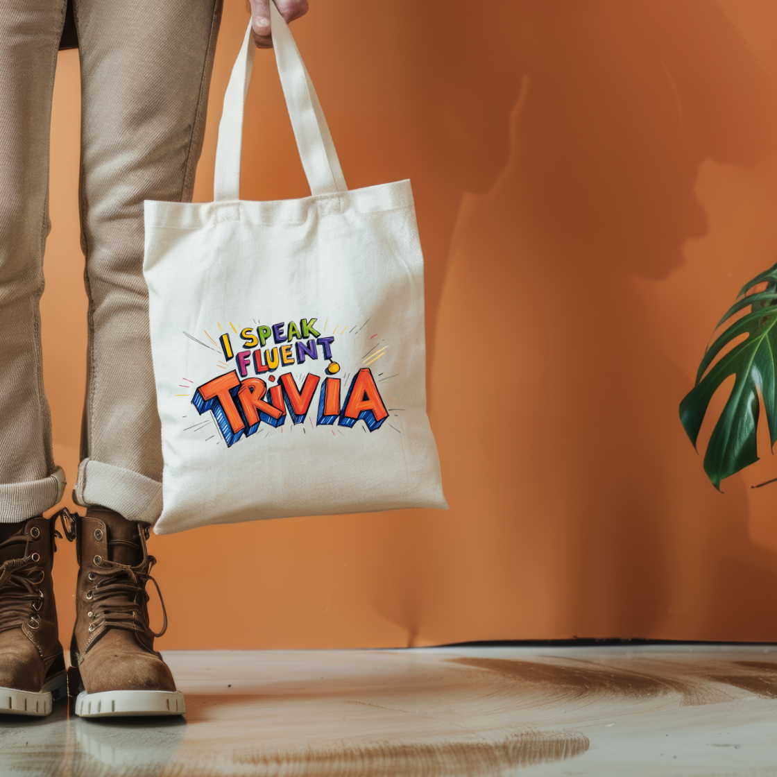 I Speak Fluent Trivia Tote Bag