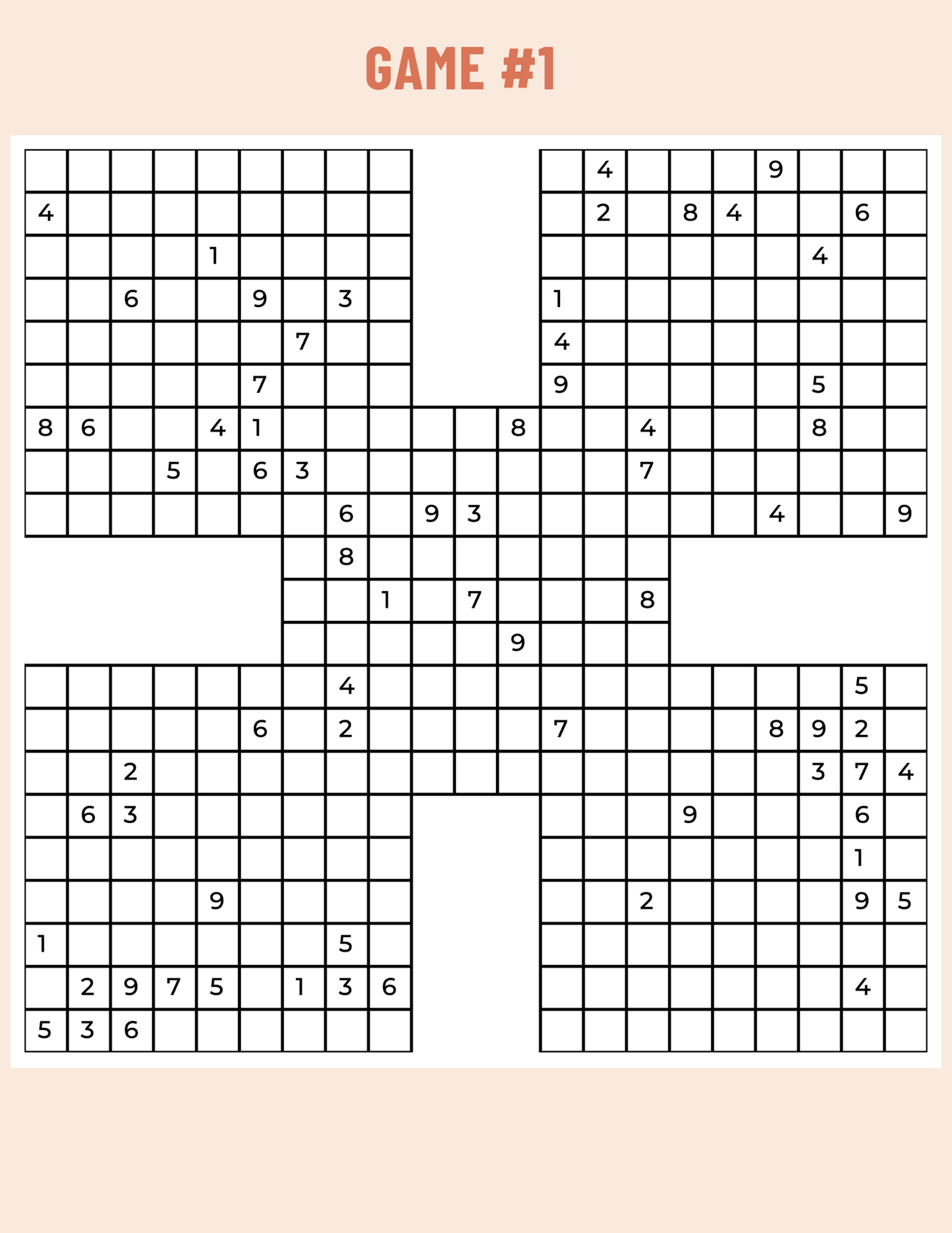 Endless Sudoku Fun | Printable Puzzles for Every Puzzle Lover