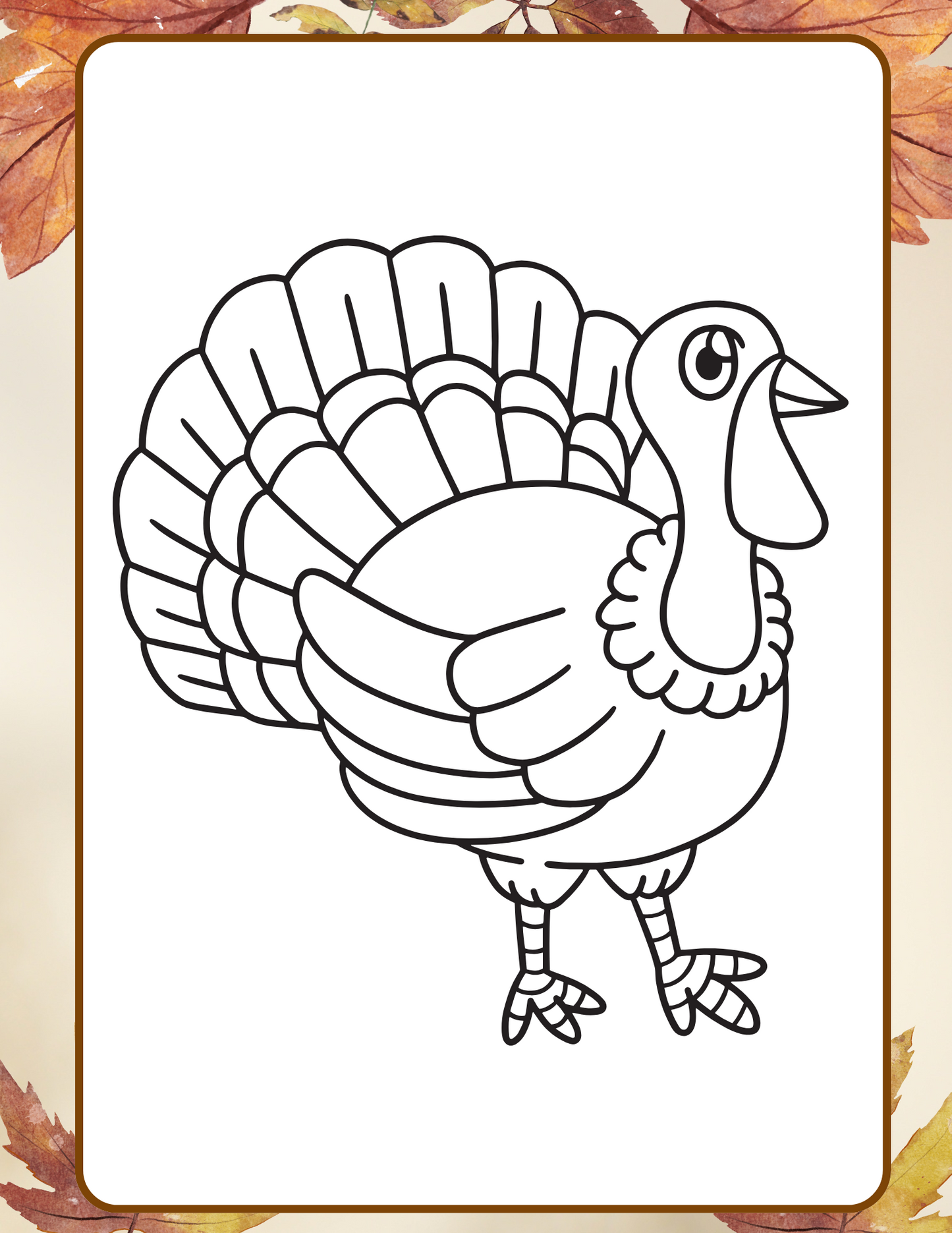 Thanksgiving Coloring Pages for Kids – Festive Printable Fun!