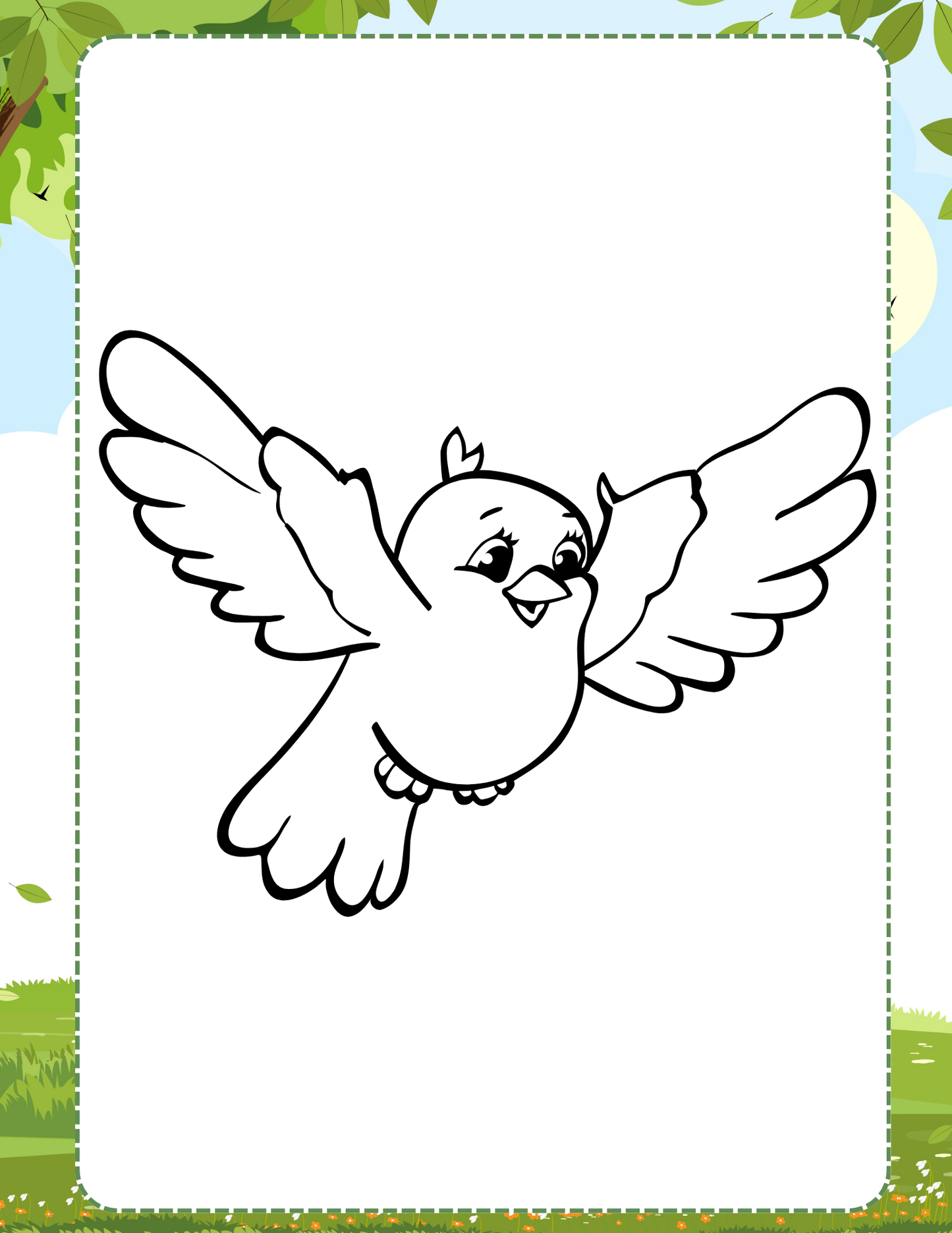 Free Printable Bird Coloring Pages for Kids