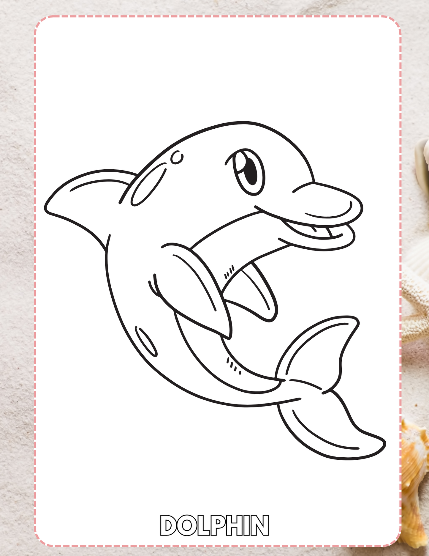 Free Printable Sea Animal Coloring Pages for Kids