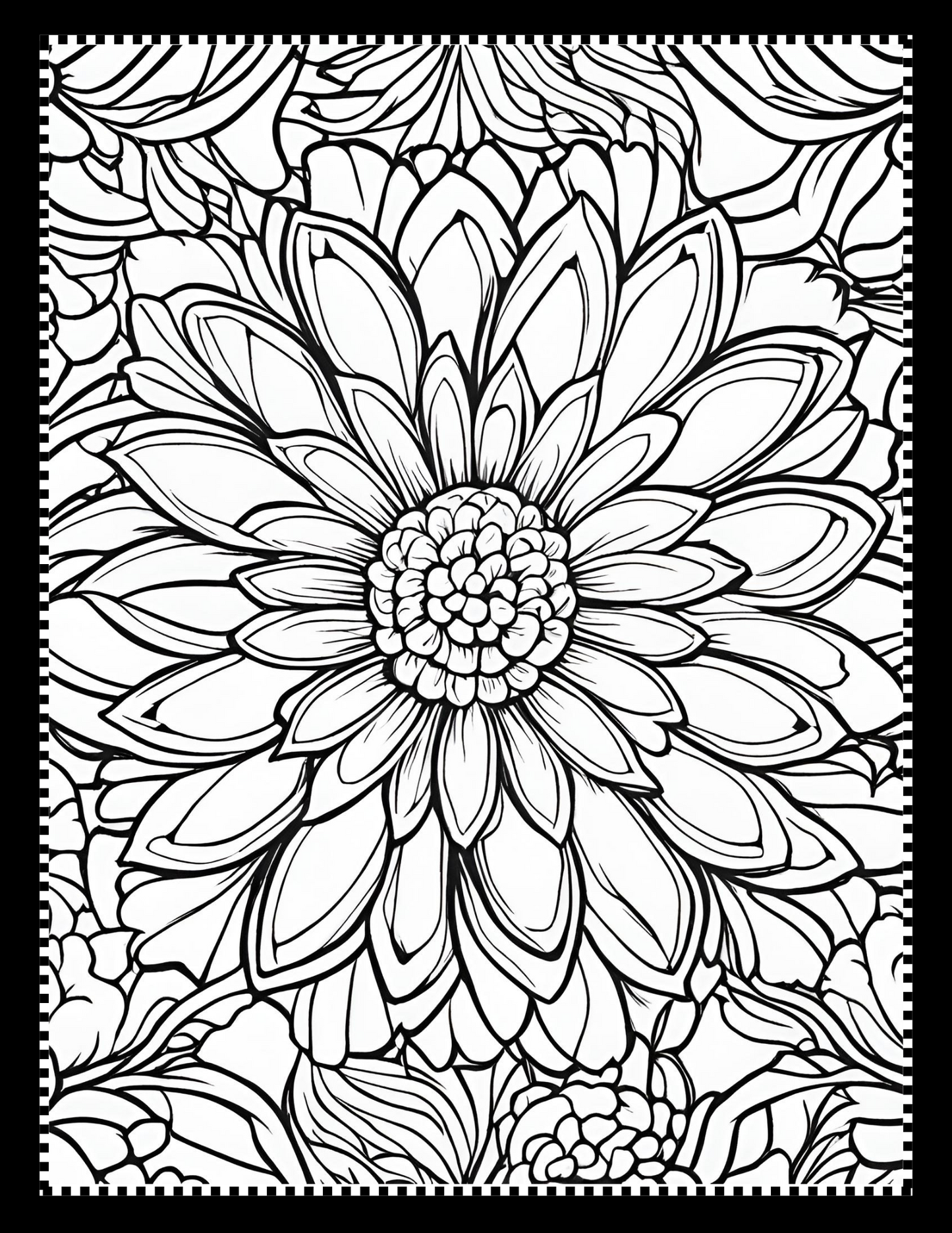 Free Printable Flower Coloring Pages