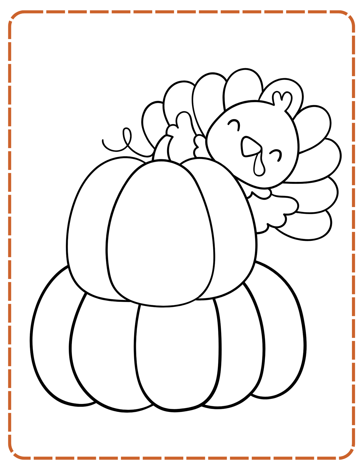 Thanksgiving Coloring Pages for Kids – Free Fun & Festive Coloring Page Printable Set