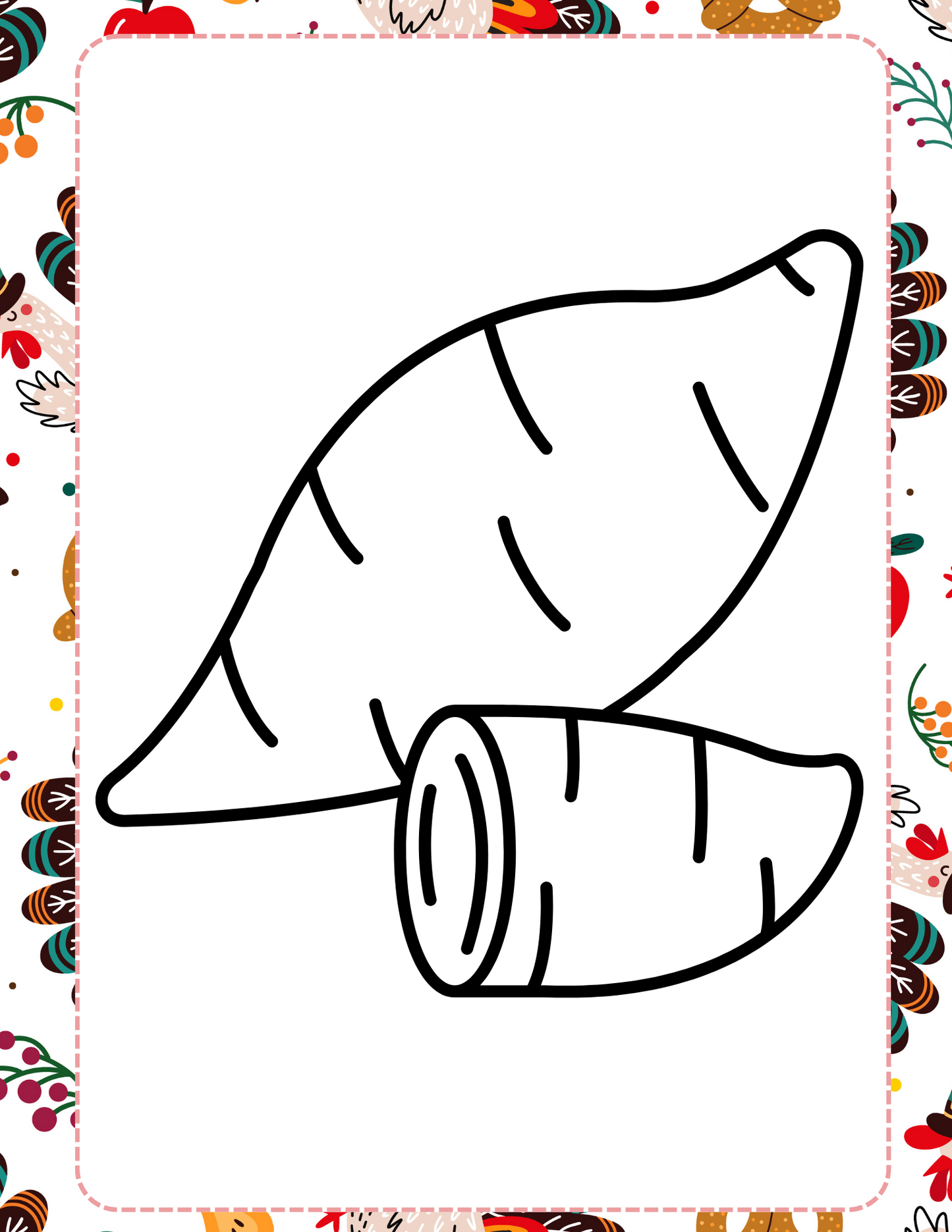 Free Thanksgiving Coloring Pages for Kids – Printable Fun!