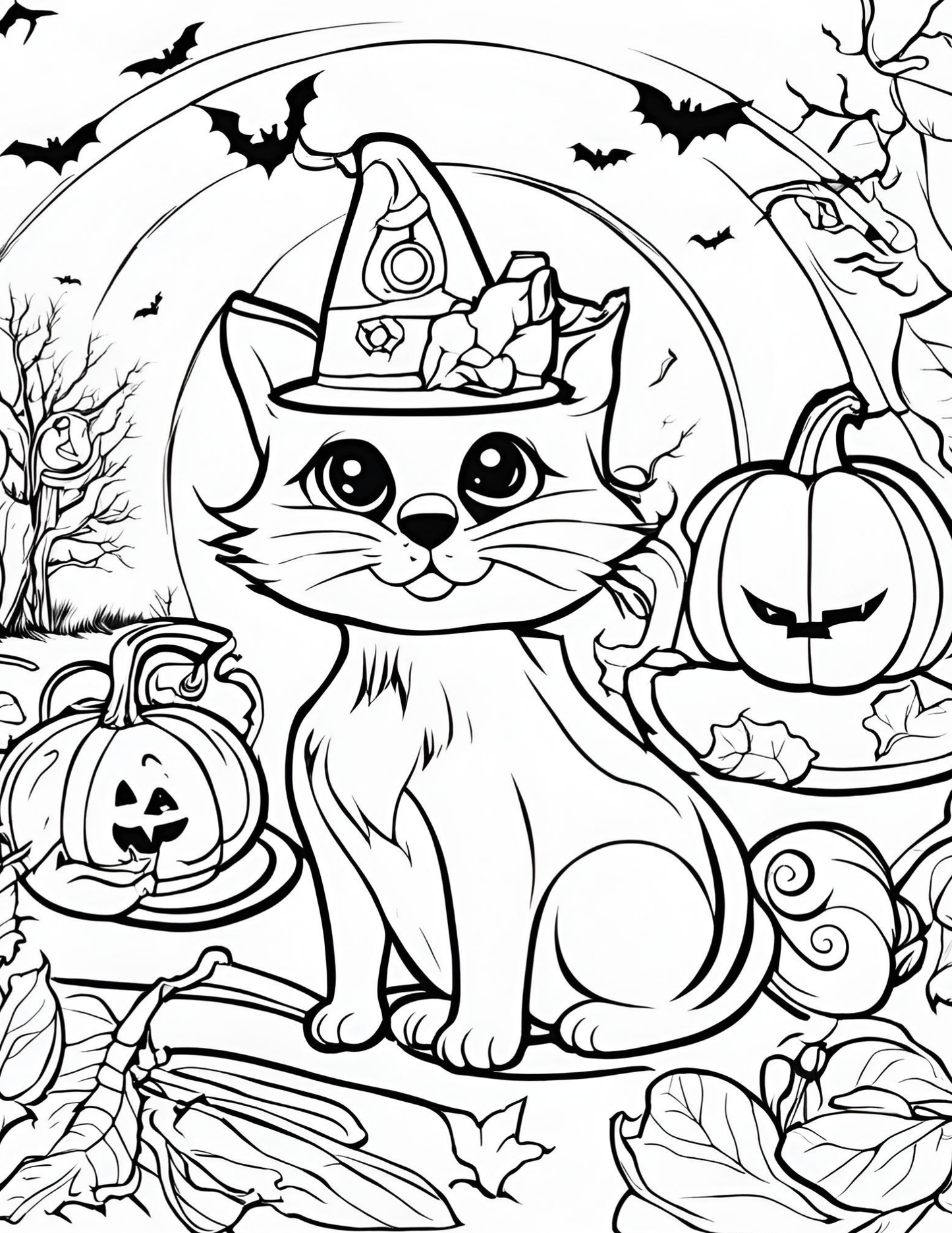 Halloween Coloring Book