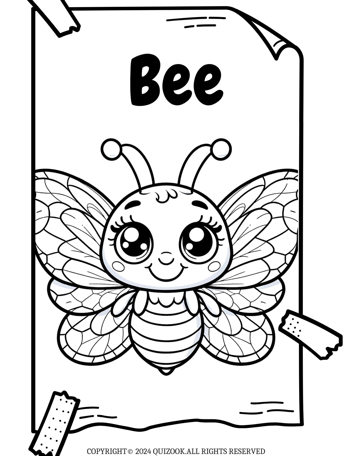 20 Fun Insect Coloring Pages for Kids | Printable PDF Activity Book