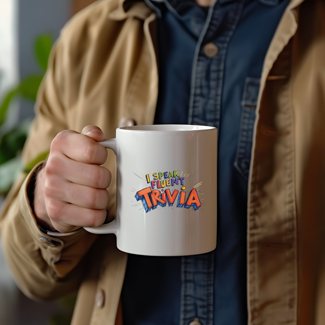 I Speak Fluent Trivia Mug β For the True Quiz Masters!