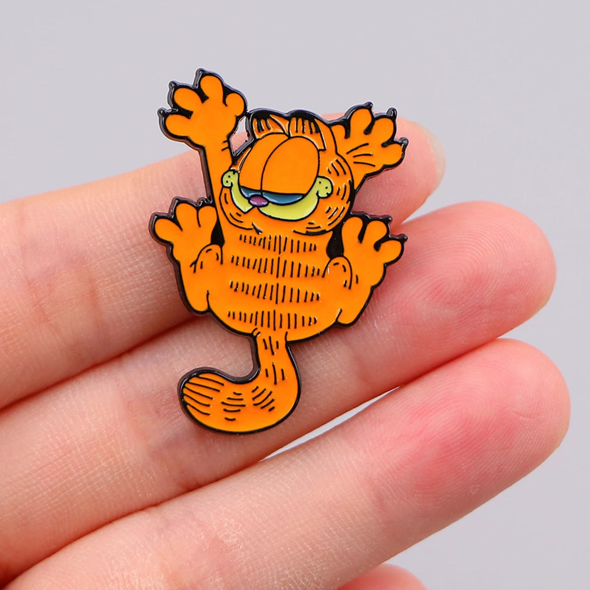 Cute Cat Lapel Pins and Brooches for Clothes and Backpack Accessories