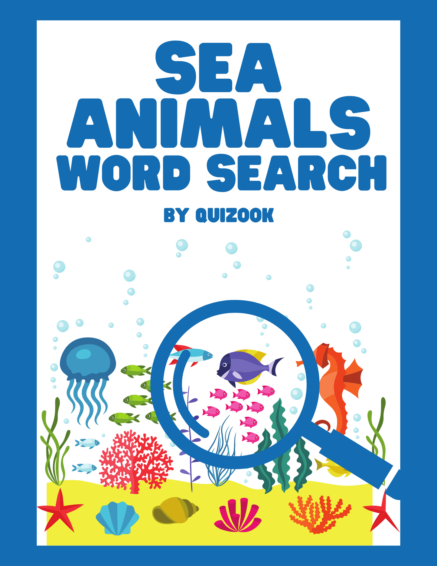 Free Printable Sea Animals Word Search Puzzle