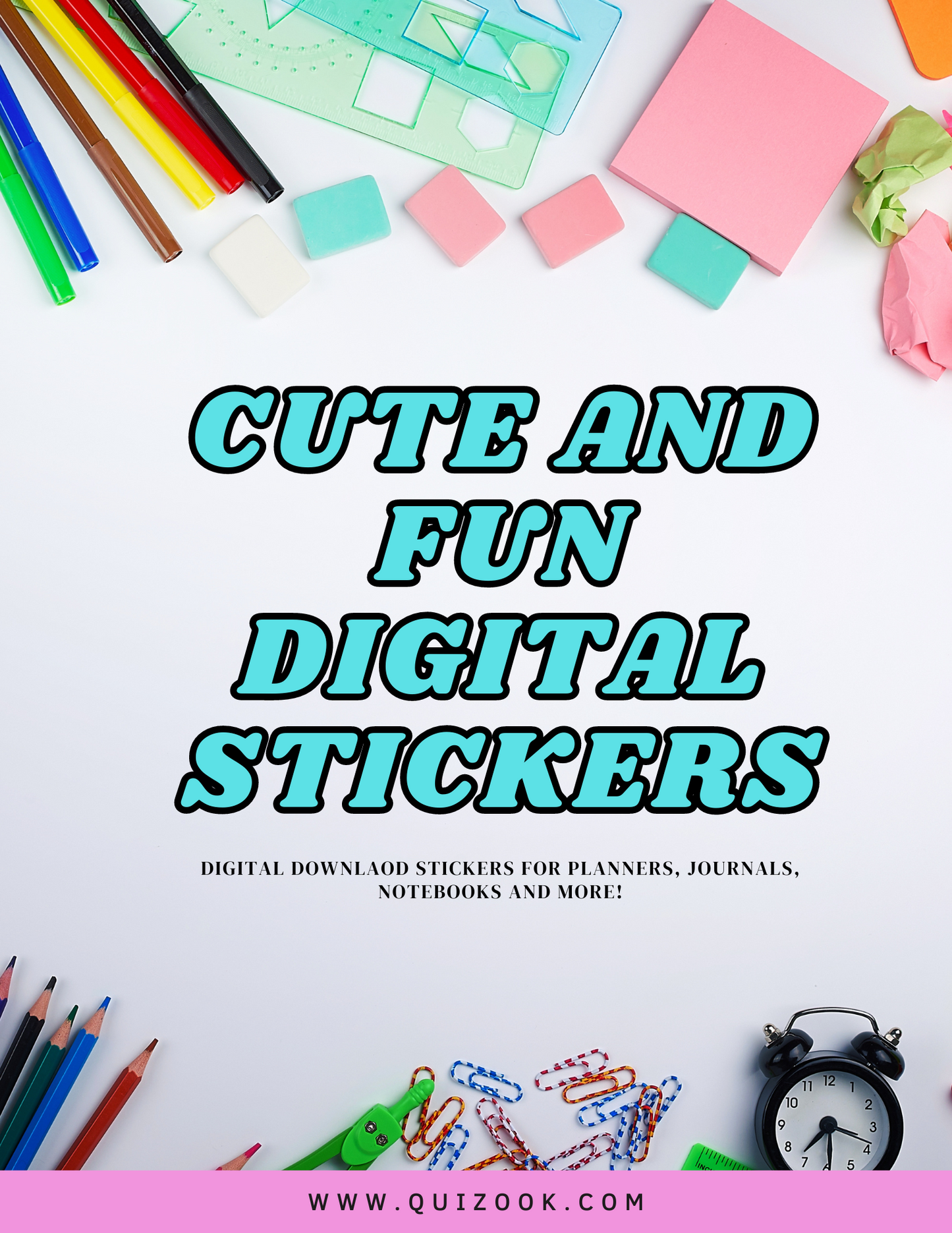 Fun Digital Stickers for Quiz and Trivia Enthusiasts: Downloadable Collection