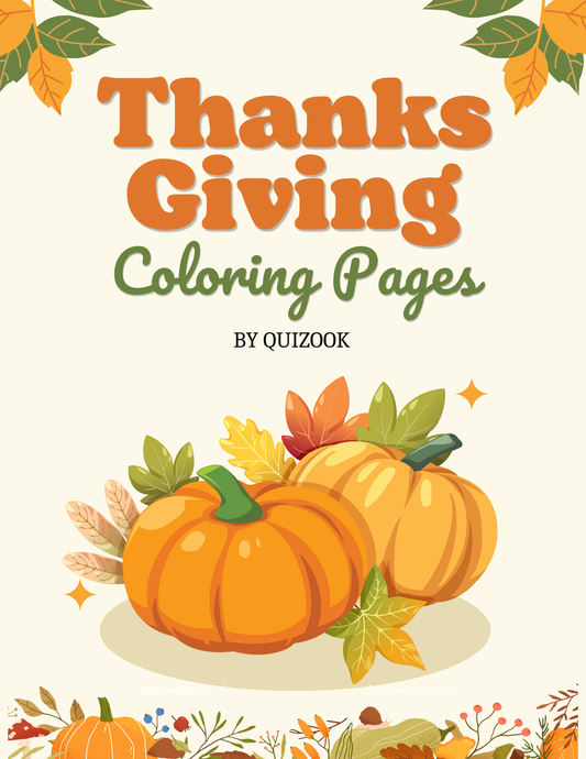 Thanksgiving Kids Coloring Pages Printable Holiday Coloring Sheets