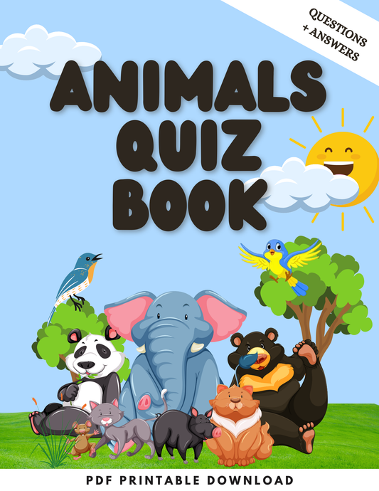 Animal Quiz Mania: 30 Fun and Fascinating Questions & Answers