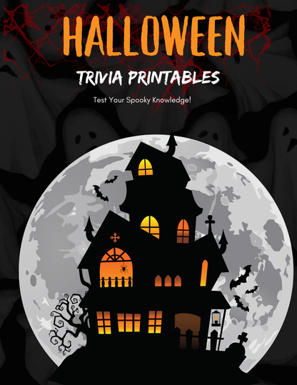 Ultimate Spooky Halloween Trivia Game | Printable Fun for Halloween Gatherings