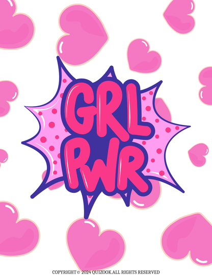 Printable Coloring Pages For Girls-Hand Drawn