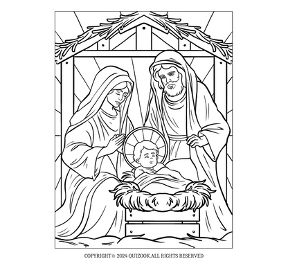 Hand-Drawn Easter Adult Coloring Pages